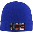 thumbnail image 1 of I Support ICE Knit hat I Stand with Ice Unisex Cuffed Beanies, 1 of 7