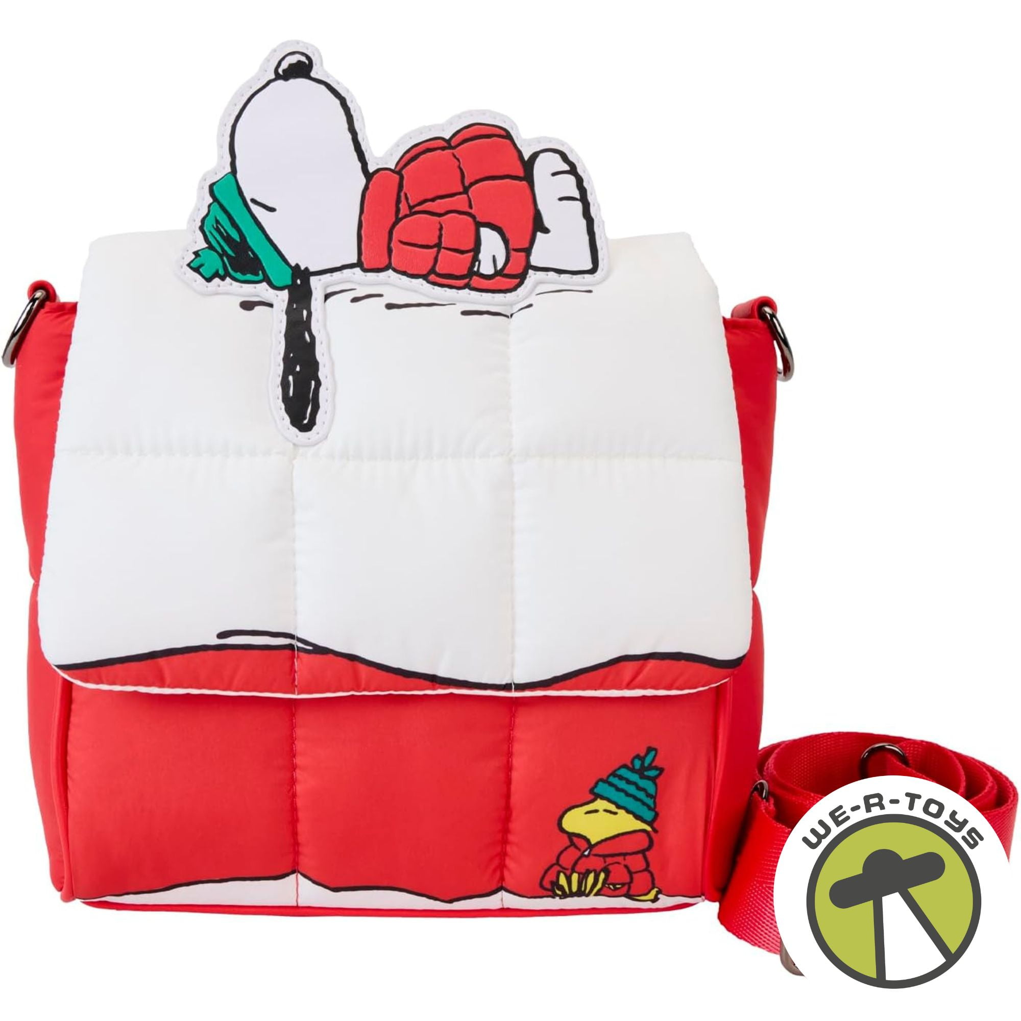 INTIMO Peanuts Zaino Snoopy E Woodstock - Design Allover Con Stelle, Per Scuola E Viaggi, Unisex - 5
