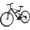 Dark Black, variant on Hykolity 26 in Mountain Bike Sport Bicycle, 18 Speed Mtb Cycling for Adult Men Women Age 14+, Dual Full Suspension Outdoor Sport Bikes, White
