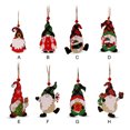 thumbnail image 1 of Adornos para árboles de Navidad de madera Árboles de Navidad de dibujos animados Colgantes pintados Colgantes para fiestas en casa Decoraciones artísticas para fiestas Eigraketly ZHF2746-00, 1 of 7