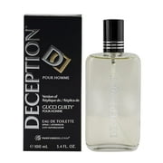 Belcam Bath Therapy Mens Fragrance, Deception Men, 100 ml, 3.38 Fl Oz (Pack of 1) (F97820A)