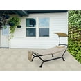 thumbnail image 3 of Kozyard Ailsa Outdoor Patio Hammock with Stand, Pillow, Storage Pockets, Sunshade Canopy, 3 of 8