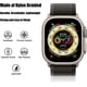 thumbnail image 5 of Correa Trail Loop Azul Gris Compatible con Apple Watch Ultra 49/45/44/42 mm, Correa de Repuesto Compatible con iWatch Series 8/7/6/5/4/3/2/1/SE, 5 of 5
