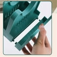 thumbnail image 7 of Pot Lid Organizer, Pot Lid Holder, Pots and Pans Organizer Under Cabinet, Kitchen Pot Lid Rack,Detachable Pan Pot Cover Organizer Stand with 3 Dividers, Cookie Sheet Organizer for Cabinet, 7 of 7