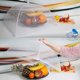 thumbnail image 4 of Carpa de malla para alimentos LNGOOR, 40,6 x 40,6 cm, paquete de 2, cubiertas de nailon blancas, carpas plegables con mosquitera, mosquitera para patio, ideal para acampar al aire libre, picnics,, 4 of 7
