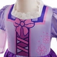 thumbnail image 4 of Girls Rapunzel Princess Dress Adventure Dress Up Birthday Outfits, 3-9Y, 4 of 6