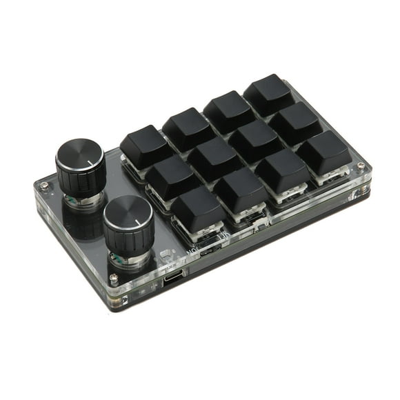 Mini Gaming Keyboard,Mini Keypad 12 Keys Mini Mechanical Keypad Programmable Keypad Unbeatable Value