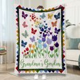thumbnail image 1 of Grandma's Garden - Personalized Grandma Blanket, 1 of 7