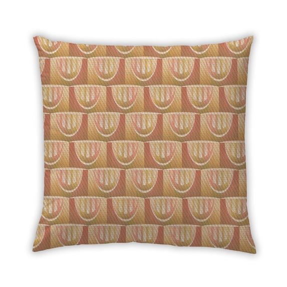 Ahgly Company Outdoor Square Contemporary Throw Pillow, 18 inch by 18 inch