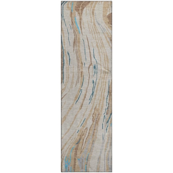 Dalyn Rugs Premium Machine Washable Mayfield AMF1037 Beige 2'3" x 7'6" Runner Rug