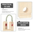 thumbnail image 4 of SHINYPASING 6pcs Piano Repair Parts Piano Maintenance Tools Compact Beige Wooden Frame, 4 of 8