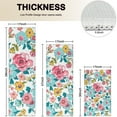 thumbnail image 4 of Pioneer Flower Floral Print Pattern Kitchen Rugs Sets Of 3,Kitchen Runner Rugs Non Skid Washable,Decorative Kitchen Floor Mats for Kitchen,Sink,Laundry,17"x30"+ 17"x47" + 17"x59", 4 of 6