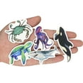 thumbnail image 5 of IGUOHAO 100 Pcs Ocean Animal Stickers, Waterproof Vinyl Sea Life Sticker Pack, 5 of 5