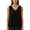 C68/Black394, variant on Women Tee Shirts Wide Strap V Neck Sleeveless Plus Size Solid Color Loose Fit Soft Breathable for Summer Beach Lounging Classic Tees,Beige,M