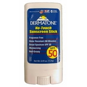 Dermatone No-Touch SPF 50+ Sunscreen Stick, 0.49-Ounce
