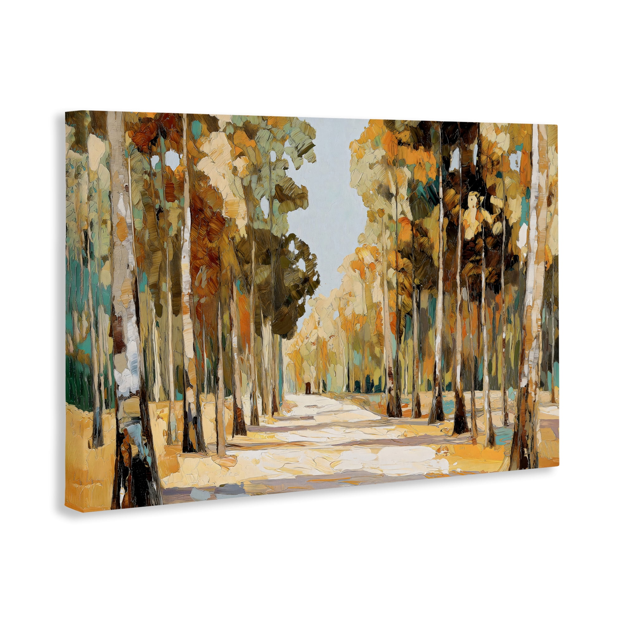 Stupell Industries Modern Impressionist Fall Forest Canvas Wall Art, design by Gina Kelly