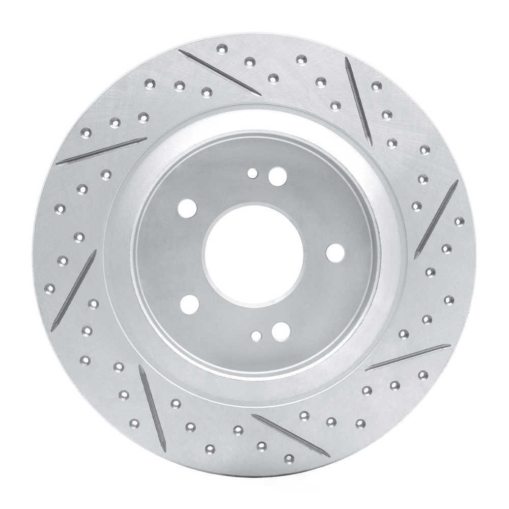 Dynamic Friction Company 830-03060L DFC Geoperformance Rotor - Drilled and Slotted