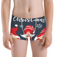 thumbnail image 5 of Yiaed Cute Christmas Gnomes (2) Print Boys' Boxer Briefs Cotton Casual Stretch Comfort Boys Boxers - Kids Boxer Briefs Underwear for Boys (6-18)-Medium, 5 of 5