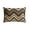 5. Brown (Chevron Peak), variant on The HomeCentric Decorative Brown 12"x22" (30x55 cm) Lumbar Pillow Cover, Velvet Trellis Pattern Oblong Pillow, Geometric Pattern Modern Style - Trellis Harmony