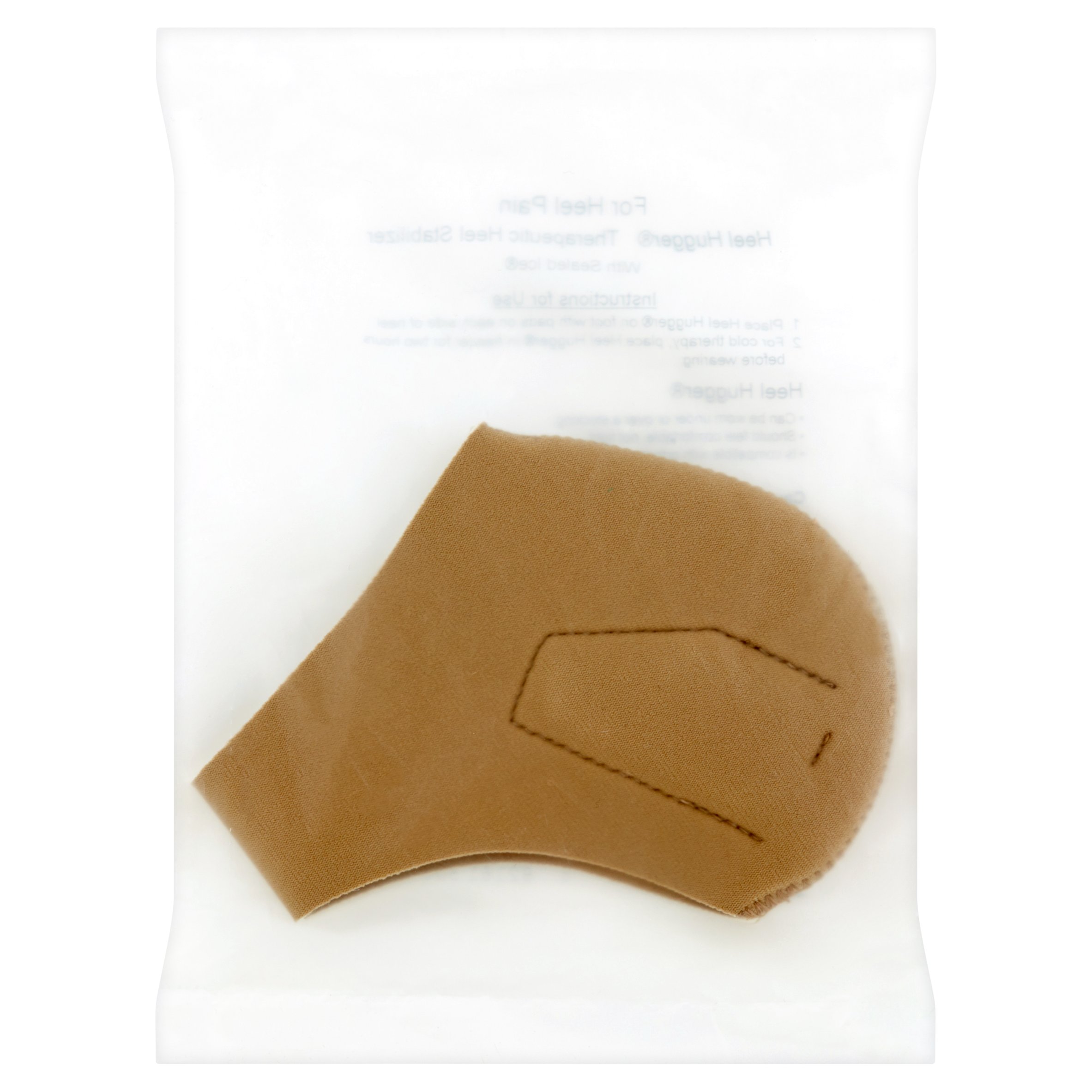 Heel Hugger Medium Beige Therapeutic Heel Stabilizer with Sealed Ice