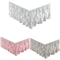 thumbnail image 2 of Jinsinto Home Pleated Ruffled Bed Skirt Solid Dust Ruffle (Queen Size, White), 2 of 2