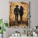 thumbnail image 4 of Qisvanset 12x16 Inch Western Cowboy Bible Canvas Wall Art, Couple Wedding Housewarming Faith Gift, 4 of 8