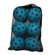 thumbnail image 2 of 6 bolas de Pickleball de tamaño oficial, duraderas, ligeras, 40 agujeros, pepinillo Azul, 2 of 8