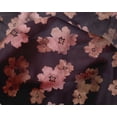 thumbnail image 5 of oneOone Silk Tabby Brown Fabric Floral & Sewing Craft Projects Fabric Prints By Yard 42 Inch Wide, 5 of 5