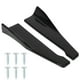 thumbnail image 1 of 2pcs Car Rear Bumper Splitter Lip Protection Universal Winglet Diffuser Glossy Black, 1 of 5