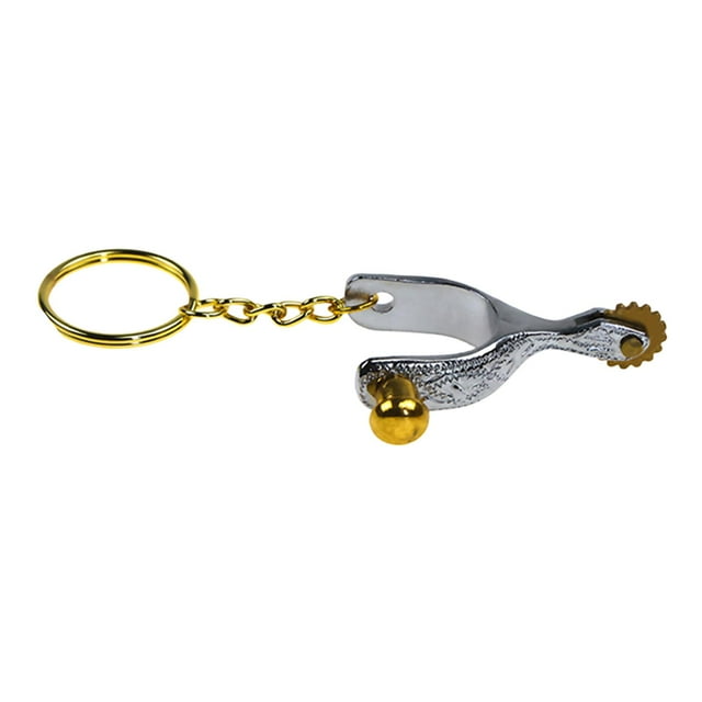 Pequeño llavero,Llavero pequeño de aleación de metal con colgante para bolso,Charm para mochila de moda premium,Llavero decorativo y práctico para coche,Accesorio ecuestre novedoso de Key