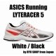 thumbnail image 1 of ASICS Running Shoes LYTERACER 5 1011B903.101 White / Black, 1 of 6