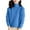 Blue, variant on UAMVSH Sweater Pullover for Women Classic Solid Color Turtleneck Knitwear Tops Casual Loose Fit Long Sleeve Fall Basic Sweaters(Small,Green)