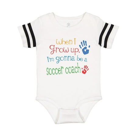 

Inktastic Future Soccer Coach Baby Gift Gift Baby Boy or Baby Girl Bodysuit