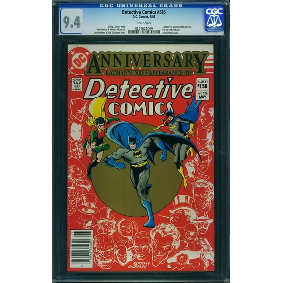 Detective Comics #526 - CGC 9.4 Comic Book