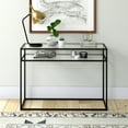 thumbnail image 5 of Henn&Hart 42" Black Console Table, 5 of 5