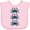 AD-Pink, variant on Inktastic Blue Crab Lover Boys or Girls Baby Bib