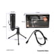 thumbnail image 3 of Soidarity Micrófonos Trípode USB profesional Equipo portátil Micrófonos de transmisión de sonido Juego Streaming Studio Herramientas de escritorio Accesorios para instrumentos musicales Soidarity  OD030745-00, 3 of 6
