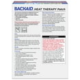 thumbnail image 5 of (2 pack) Backaid Heat Therapy Patch for Lower Back and Hip Pain Relief, 4 x 10 Inch, 3 Count, 5 of 5