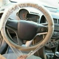 thumbnail image 4 of Soumake 100Pcs Disposable Universal Plastic Clear Waterproof Car Steering Wheel Covers, 4 of 8