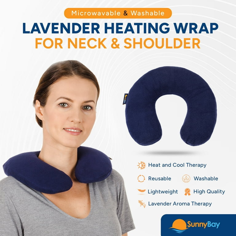 Microwave Neck Small Heating Pad Gift Set, Hot Cold Massage Spa