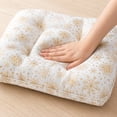 thumbnail image 4 of Christmas U-Shaped Chair Cushions,16"x16"Soft Comfortable Linen Textured Chair Pads Non Slip Seat Cushions for Indoor Dining Room and Kitchen Chairs, 4 of 8