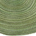 thumbnail image 7 of 15" Green Round Placemat Set of 4, Large Cotton Woven Non-Slip Placemat Set of 6 Heat Resistant Placemat 4 Piece, 7 of 7