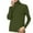 Armygreen, variant on Base Layers Thermals For Women Autumn And Winter Internal Turtleneck Sweater Women Pile Pile Collar Elastic Bottom Shirt Slim Slim European And American Knitted Top, Armygreen X-Large