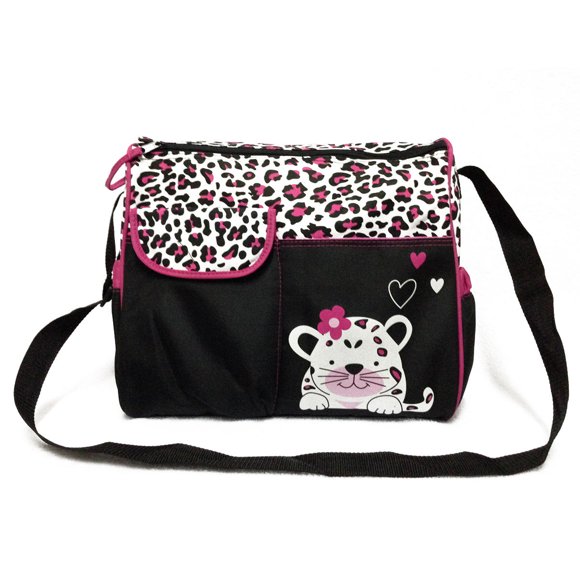 OULII Sac Fourre-Tout à Couches Pratique pour Femmes Polyester Rose 1 Ensemble
