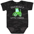 thumbnail image 3 of Inktastic Grandpa's Little Farmer- Green Tractor Boys or Girls Baby Bodysuit, 3 of 5