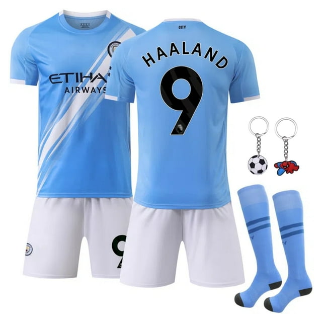 2025/26 Manchester Domicile 9 Haaland Maillot de Soccer Kits
