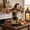 1Pc-White Witch, variant on Vintage Wooden Ghost Decor Set of 3, Halloween Decoration Indoor Ghost Statue Rustic Tabletop Ornaments for Mantels, Shelves, Entryway Tables