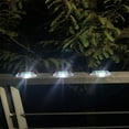 thumbnail image 3 of 4/8/12 Pack Solar Deck Lights, Waterproof Solar Deck LED Lights for Outdoor, Deck, Step, Railing, Wall, Patio, Garden, Stair, Yard and Driveway Path, 3 of 4