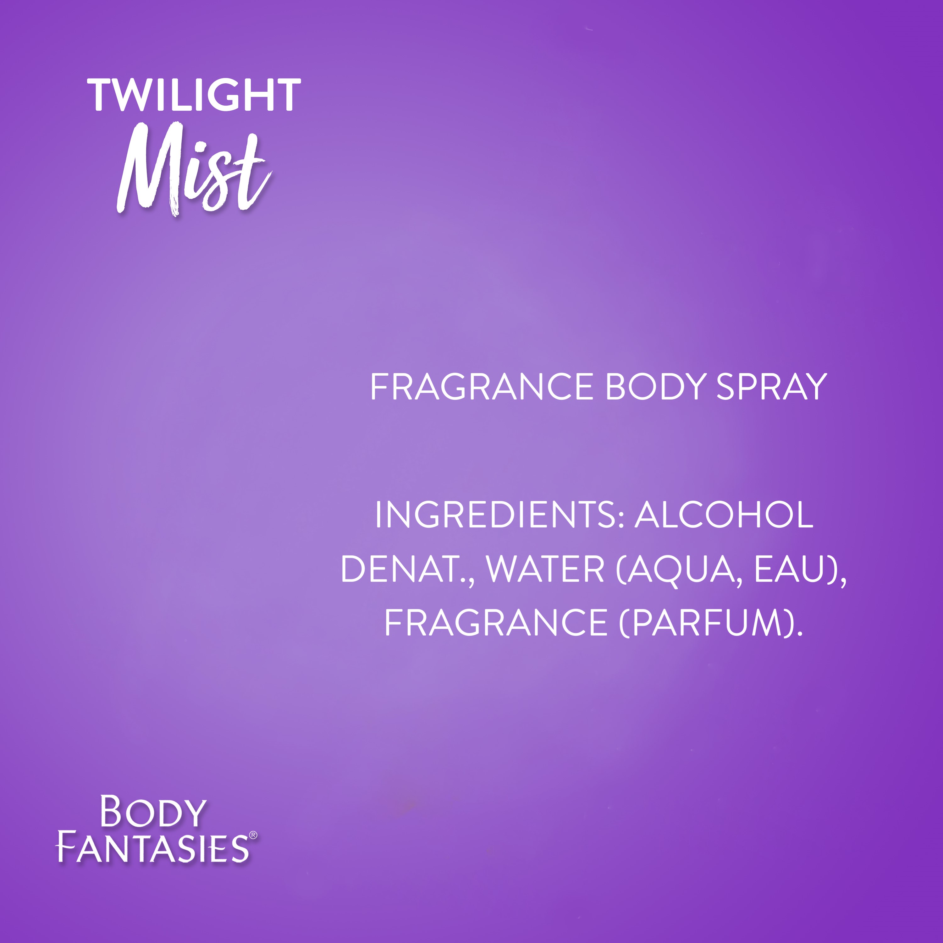 Body Fantasies Signature Twilight Body Spray for Women, 8 fl.oz. - image 5 of 8