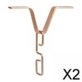 thumbnail image 1 of Gancho para cadena de lluvia,Clip adaptador para canaletas de lluvia para exteriores,Conector de hierro para bajante de campanas de lluvia,Accesorios de hardware para exteriores con ganchos en, 1 of 8